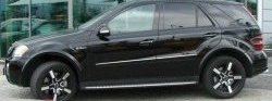 8 449 р. Накладки на колёсные арки CT Mercedes-Benz ML class W164 дорестайлинг (2005-2008) (Неокрашенные)  с доставкой в г. Кемерово. Увеличить фотографию 9