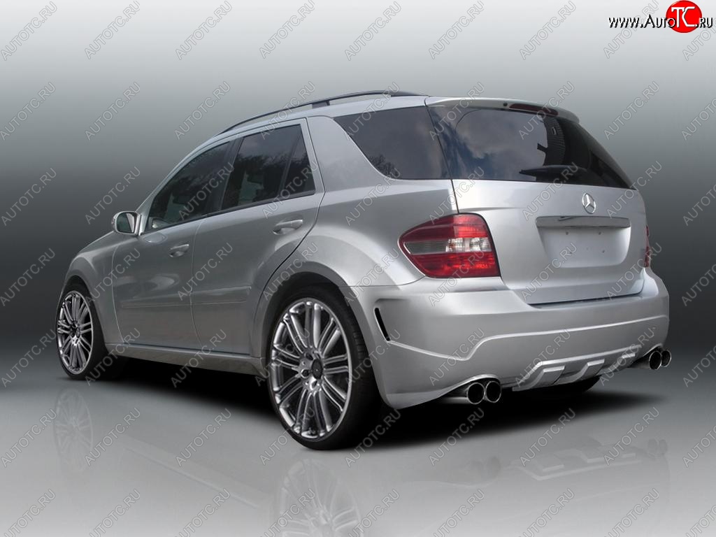 38 399 р. Задний бампер Imsher Mercedes-Benz ML class W164 дорестайлинг (2005-2008)  с доставкой в г. Кемерово