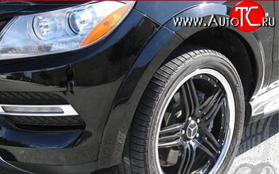 24 549 р. Накладки на колёсные арки AMG Mercedes-Benz ML class W166 (2011-2015) (Неокрашенные)  с доставкой в г. Кемерово