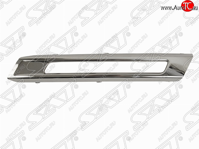 4 549 р. Правая рамка ДХО SAT (хром) Mercedes-Benz ML class W166 (2011-2015)  с доставкой в г. Кемерово