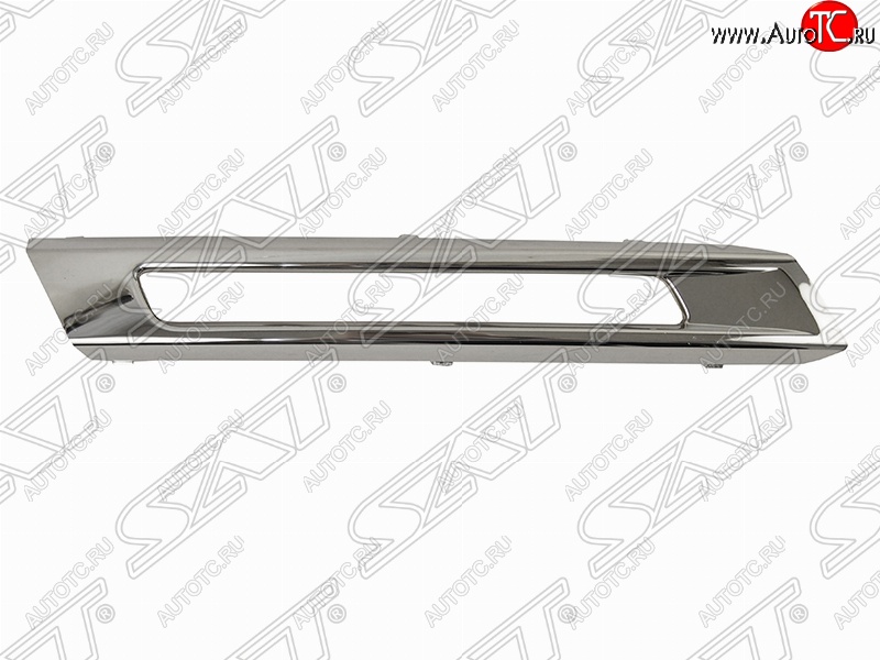 4 549 р. Левая рамка ДХО SAT (хром) Mercedes-Benz ML class W166 (2011-2015)  с доставкой в г. Кемерово