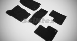 Износостойкие коврики в салон SeiNtex Premium LUX 4 шт. (ворсовые) Mercedes-Benz ML class  W166 (2011-2015)