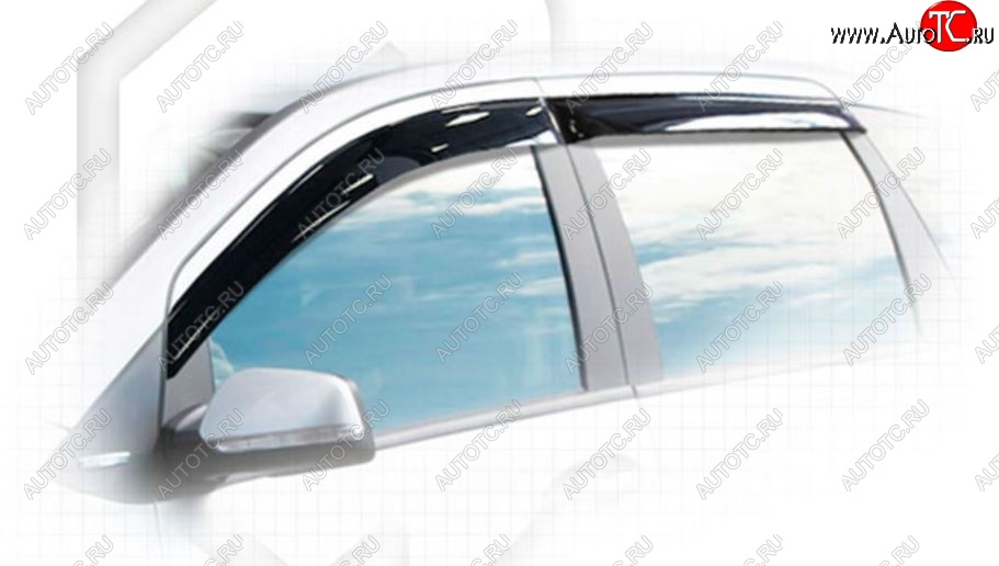 1 999 р. Дефлектора окон CA-Plastiс Mercedes-Benz A class W169 дорестайлинг, хэтчбэк 5 дв. (2005-2008) (Classic полупрозрачный)  с доставкой в г. Кемерово