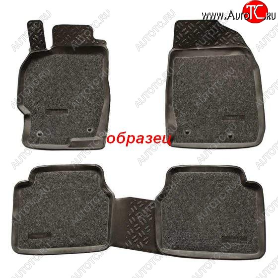 3 499 р. Комплект ковриков в салон Aileron 3D SOFT  Mercedes-Benz A class  W176 - B-Class  W246/T246  с доставкой в г. Кемерово
