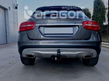 22 699 р. Фаркоп Aragon. (шар A) Mercedes-Benz A class W176 дорестайлинг, хэтчбэк 5 дв. (2012-2015)  с доставкой в г. Кемерово. Увеличить фотографию 2