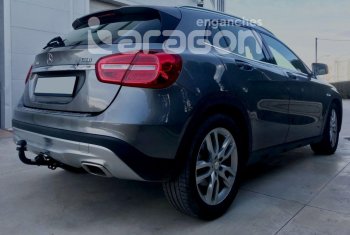 22 699 р. Фаркоп Aragon. (шар A) Mercedes-Benz A class W176 дорестайлинг, хэтчбэк 5 дв. (2012-2015)  с доставкой в г. Кемерово. Увеличить фотографию 4