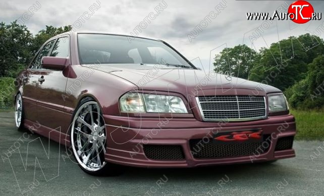 25 899 р. Передний бампер R1 Mercedes-Benz C-Class W202 дорестайлинг седан (1993-1997)  с доставкой в г. Кемерово