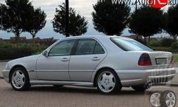 11 399 р. Задний бампер AMG Mercedes-Benz C-Class W202 дорестайлинг седан (1993-1997) (Неокрашенный)  с доставкой в г. Кемерово. Увеличить фотографию 2