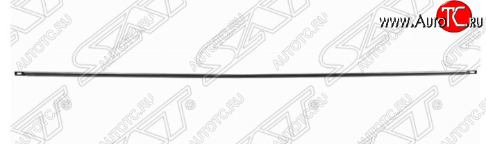 1 459 р. Молдинг заднего бампера SAT (хром) Mercedes-Benz C-Class W204 дорестайлинг седан (2007-2011)  с доставкой в г. Кемерово
