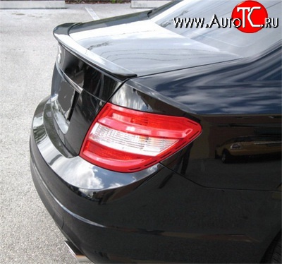 3 049 р. Лип спойлер Sport Mercedes-Benz C-Class W204 дорестайлинг седан (2007-2011)  с доставкой в г. Кемерово