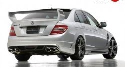 18 449 р. Задний бампер WALD Mercedes-Benz C-Class W204 дорестайлинг седан (2007-2011) (Неокрашенный)  с доставкой в г. Кемерово. Увеличить фотографию 2