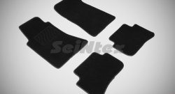Износостойкие коврики в салон SeiNtex Premium LUX 4 шт. (ворсовые) Mercedes-Benz C-Class  W204 (2007-2015) дорестайлинг седан, рестайлинг седан