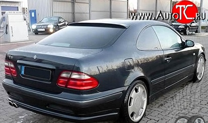 4 749 р. Козырёк на заднее стекло LORINSER Mercedes-Benz CLK class W208 (1997-2002) (Неокрашенный)  с доставкой в г. Кемерово