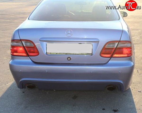 14 649 р. Задний бампер M-VRS на Mercedes-Benz CLK class W208 (1997-2002) (Неокрашенный)  с доставкой в г. Кемерово