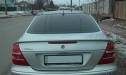 5 599 р. Лип спойлер CT Mercedes-Benz E-Class W211 дорестайлинг седан (2002-2006) (Неокрашенный)  с доставкой в г. Кемерово. Увеличить фотографию 2