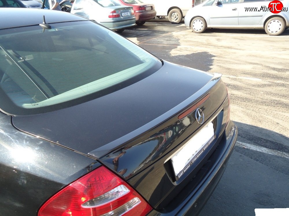 7 999 р. Лип спойлер Elegance Mercedes-Benz E-Class W211 дорестайлинг седан (2002-2006)  с доставкой в г. Кемерово