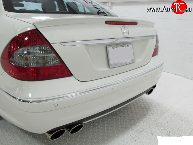 5 499 р. Лип спойлер Sport Mercedes-Benz E-Class W211 дорестайлинг седан (2002-2006)  с доставкой в г. Кемерово