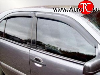4 499 р. Дефлекторы окон (ветровики) Novline 4 шт Mercedes-Benz E-Class W212 дорестайлинг седан (2009-2012)  с доставкой в г. Кемерово