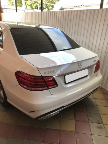 3 399 р. Лип спойлер АВТОКРАТ Лезвие  Mercedes-Benz E-Class  W212 (2009-2017) дорестайлинг седан, рестайлинг седан (Неокрашенный)  с доставкой в г. Кемерово. Увеличить фотографию 5