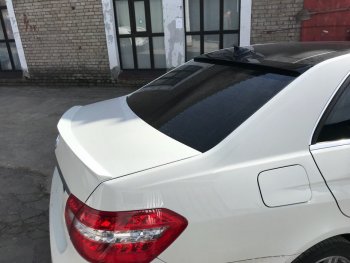 3 399 р. Лип спойлер АВТОКРАТ AMG  Mercedes-Benz E-Class  W212 (2009-2017) дорестайлинг седан, рестайлинг седан (Неокрашенный)  с доставкой в г. Кемерово. Увеличить фотографию 2