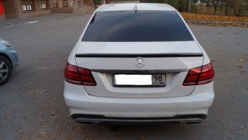 3 399 р. Лип спойлер АВТОКРАТ AMG  Mercedes-Benz E-Class  W212 (2009-2017) дорестайлинг седан, рестайлинг седан (Неокрашенный)  с доставкой в г. Кемерово. Увеличить фотографию 4