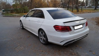 3 399 р. Лип спойлер АВТОКРАТ AMG  Mercedes-Benz E-Class  W212 (2009-2017) дорестайлинг седан, рестайлинг седан (Неокрашенный)  с доставкой в г. Кемерово. Увеличить фотографию 5