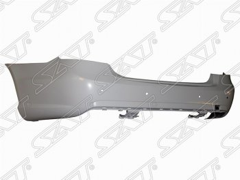 Бампер задний SAT (под парктроник, пр-во Тайвань) Mercedes-Benz E-Class  W212 (2009-2012) дорестайлинг седан