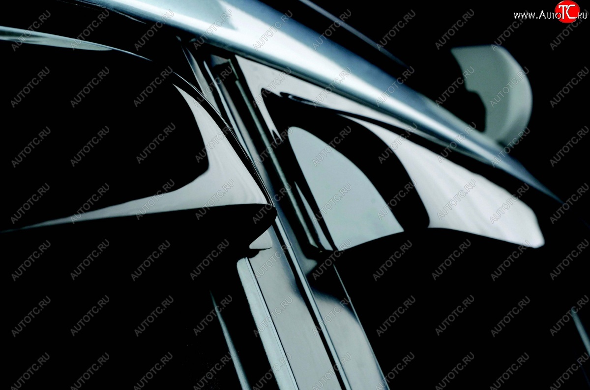 1 961 р. Дефлектора окон SIM Mercedes-Benz E-Class W213 седан дорестайлинг (2016-2020)  с доставкой в г. Кемерово