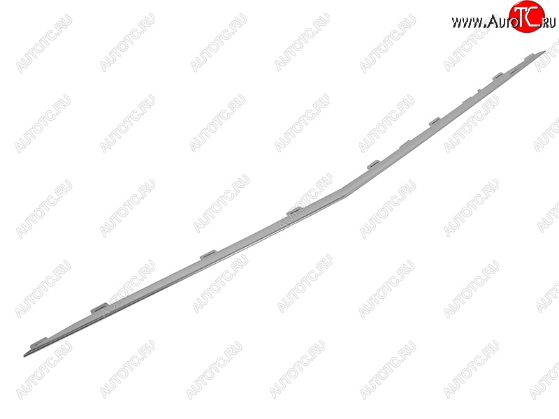 4 299 р. Молдинг на передний бампер SAT (на нижнюю часть) Mercedes-Benz E-Class W213 седан дорестайлинг (2016-2020)  с доставкой в г. Кемерово