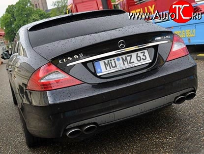 7 199 р. Козырёк на заднее стекло AMG Mercedes-Benz CLS class W219 (2004-2010) (Неокрашенный)  с доставкой в г. Кемерово