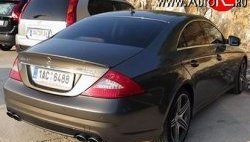 7 199 р. Лип спойлер AMG Mercedes-Benz CLS class C219 (2004-2011) (Неокрашенный)  с доставкой в г. Кемерово. Увеличить фотографию 2