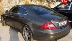 7 199 р. Лип спойлер AMG Mercedes-Benz CLS class C219 (2004-2011) (Неокрашенный)  с доставкой в г. Кемерово. Увеличить фотографию 4