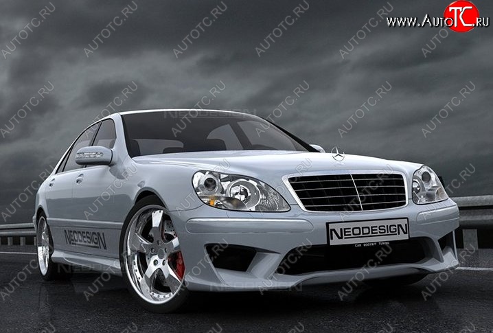52 639 р. Передний бампер Neo Mercedes-Benz S class W220 (1998-2005)  с доставкой в г. Кемерово