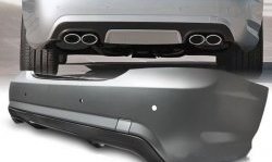Задний бампер AMG Style Mercedes-Benz S class 5 W221 седан дорестайлинг (2005-2009)