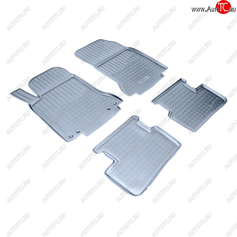 3 369 р. Коврики салона Norplast Unidec  Mercedes-Benz B-Class  W246/T246 (2011-2018) хэтчбэк (Цвет: серый)  с доставкой в г. Кемерово