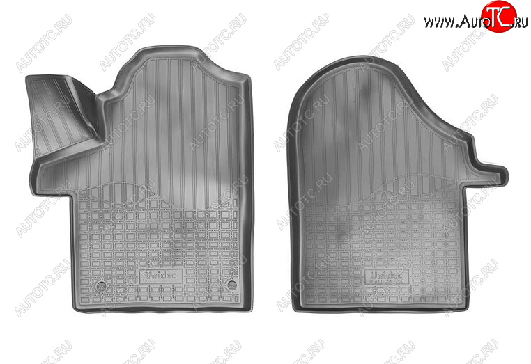 2 499 р. Комплект ковриков в салон Norplast Unidec Mercedes-Benz Vito W447 дорестайлинг (2015-2020) (Цвет: черный)  с доставкой в г. Кемерово