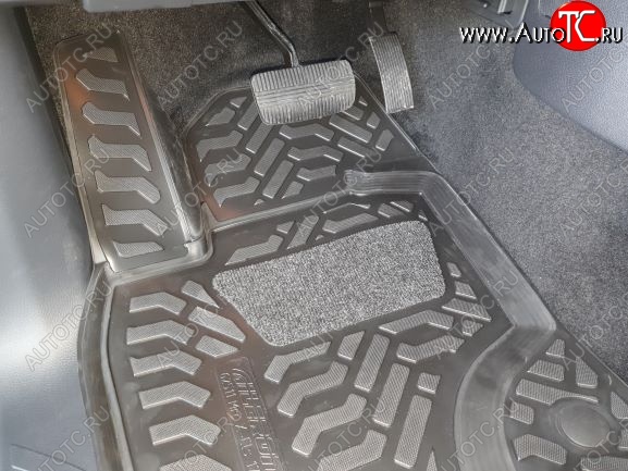 2 289 р. Коврики салона Aileron (3D с подпятником)  Mercedes-Benz X class  W470 (2017-2020)  с доставкой в г. Кемерово