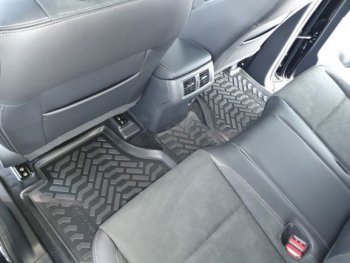 2 289 р. Коврики салона Aileron (3D с подпятником)  Mercedes-Benz X class  W470 (2017-2020)  с доставкой в г. Кемерово. Увеличить фотографию 2