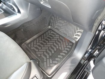 2 289 р. Коврики салона Aileron (3D с подпятником)  Mercedes-Benz X class  W470 (2017-2020)  с доставкой в г. Кемерово. Увеличить фотографию 3