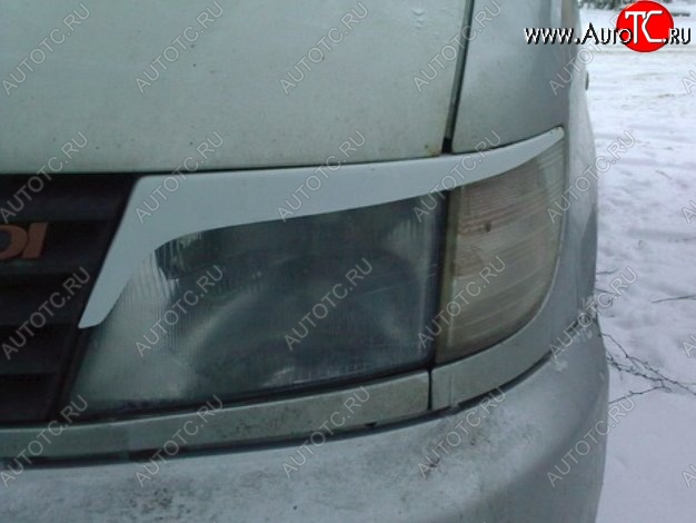 1 099 р. Реснички на фары CT Mercedes-Benz Vito W638 (1996-2003) (Неокрашенные)  с доставкой в г. Кемерово
