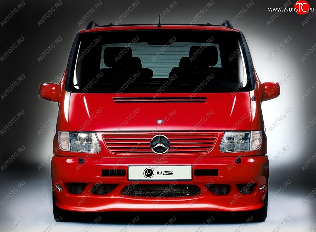 24 999 р. Передний бампер D.J. Mercedes-Benz Vito W638 (1996-2003)  с доставкой в г. Кемерово