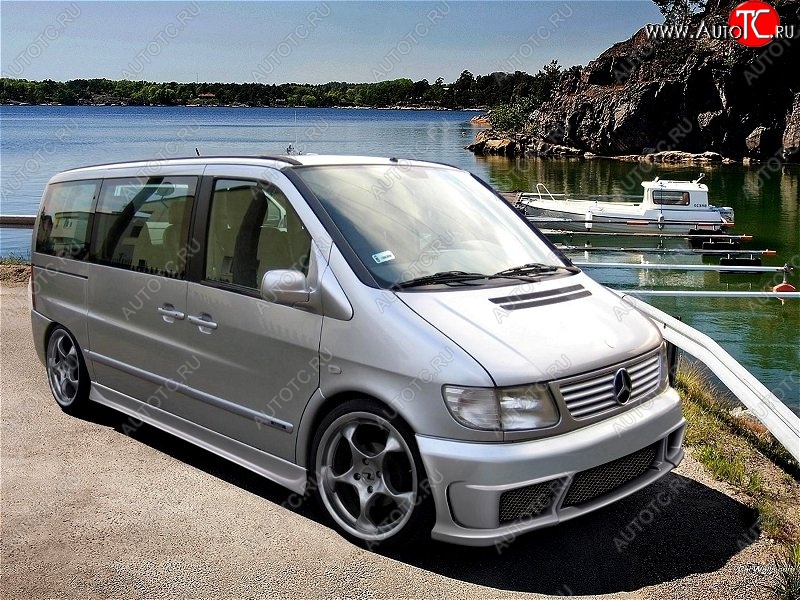 22 899 р. Передний бампер R1 Mercedes-Benz Vito W638 (1996-2003)  с доставкой в г. Кемерово