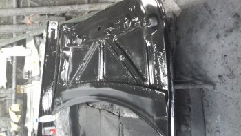12 899 р. Капот стеклопластиковый Jaguar Mercedes-Benz Vito W639 дорестайлинг (2003-2010)  с доставкой в г. Кемерово. Увеличить фотографию 4