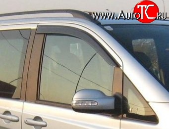999 р. Комплект дефлекторов окон (ветровиков) 4 шт. Russtal Mercedes-Benz Vito W639 дорестайлинг (2003-2010)  с доставкой в г. Кемерово