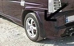 3 749 р. Накладки на задний бампер CT Mercedes-Benz Vito W639 дорестайлинг (2003-2010) (Неокрашенная)  с доставкой в г. Кемерово. Увеличить фотографию 2