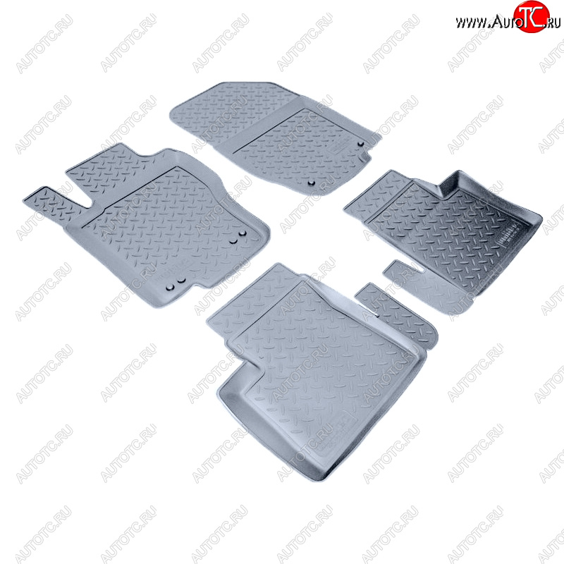 3 799 р. Коврики салона Norplast Unidec  Mercedes-Benz GL class  X164 - ML class  W164 (Цвет: серый)  с доставкой в г. Кемерово
