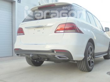 22 699 р. Фаркоп Aragon.(шар V) Mercedes-Benz ML class W166 (2011-2015)  с доставкой в г. Кемерово. Увеличить фотографию 12