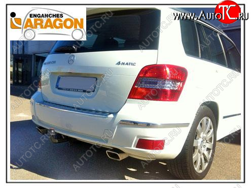 22 699 р. Фаркоп Aragon. (шар A) Mercedes-Benz GLK class X204 дорестайлинг (2008-2012)  с доставкой в г. Кемерово