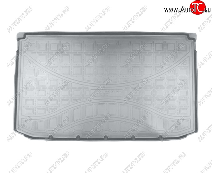 1 789 р. Коврик в багажник Norplast (на верхнюю полку)  Mini Hatch  F55 (2014-2025) хэтчбэк 5 дв. (Серый)  с доставкой в г. Кемерово