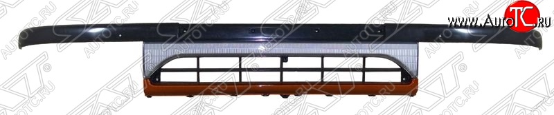 18 399 р. Решётка радиатора (широкая кабина) SAT Mitsubishi centre typ 6 (1993-2002) (Неокрашенная)  с доставкой в г. Кемерово
